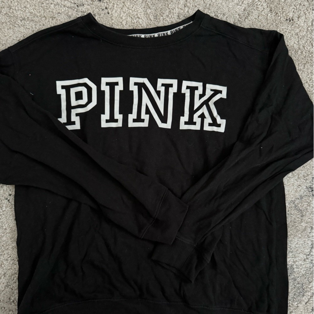 PINK Victoria's Secret Black Pencil Skirt